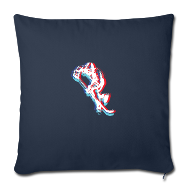 Geschenk Freundin Geburtstag Kissenbezug - Hockey Feldhockey Eishockey Geschenk