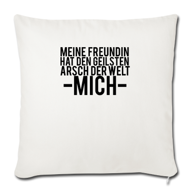 Geschenk Freundin Geburtstag Kissenbezug - Freundin