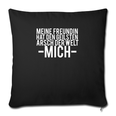 Geschenk Freundin Geburtstag Kissenbezug - Freundin