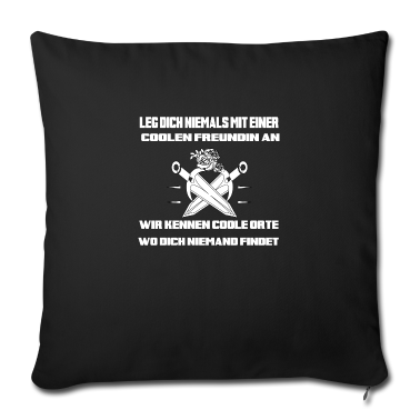 Geschenk Freundin Geburtstag Kissenbezug - Freundin