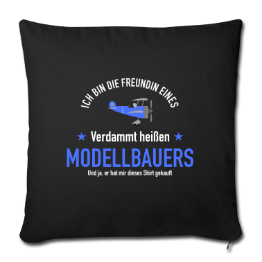 Geschenk Freundin Geburtstag Kissenbezug - Modellbauer Freundin Geschenk Geburtstag