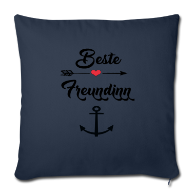 Geschenk Freundin Geburtstag Kissenbezug - Beste Freundin! Perfektes Geschenk Geburtstag