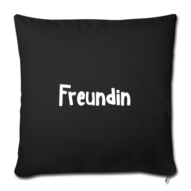 Geschenk Freundin Geburtstag Kissenbezug - Freundin