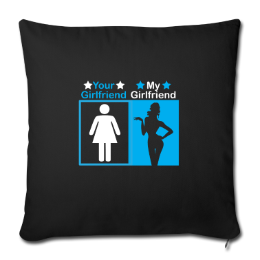 Geschenk Freundin Geburtstag Kissenbezug - Meine Freundin Deine Freundin Vergleich Elegant