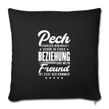 Geschenk Freundin Geburtstag Kissenbezug - Freund Freundin paar lustig Geschenk Geburtstag