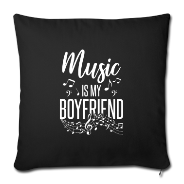 Geschenk Freundin Geburtstag Kissenbezug - Freund Freundin paar Musik Geschenk Geburtstag