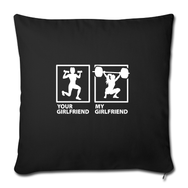 Geschenk Freundin Geburtstag Kissenbezug - Meine Freundin Deine Freundin Vergleich Stark Fit