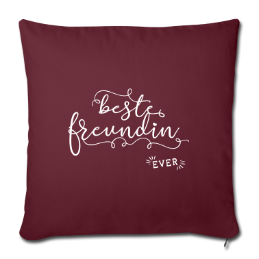 Geschenk Freundin Geburtstag Kissenbezug - Beste Freundin
