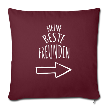 Geschenk Freundin Geburtstag Kissenbezug - Meine Beste Freundin