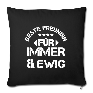 Geschenk Freundin Geburtstag Kissenbezug - beste freundin