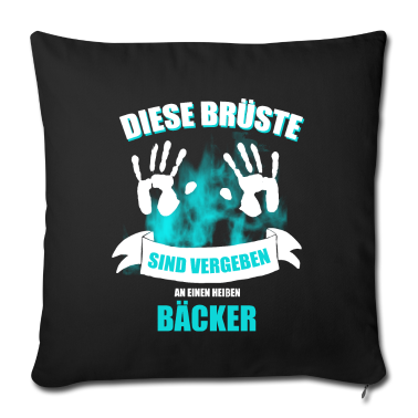 Geschenk Freundin Geburtstag Kissenbezug - Freundin eines Bäckers.