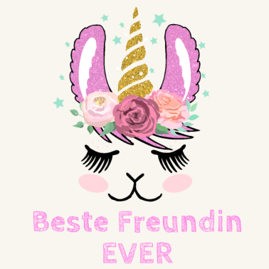 Motiv Beste Freundin Geschenk für Damen und Mädchen