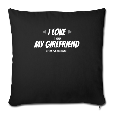Geschenk Freundin Geburtstag Kissenbezug - Ich liebe meine Freundin