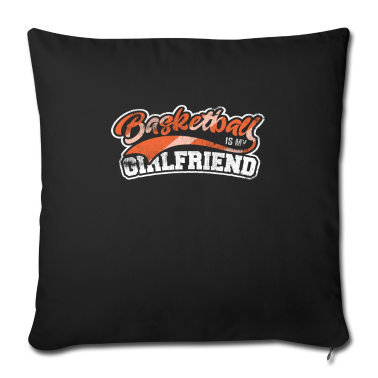 Geschenk Freundin Geburtstag Kissenbezug - Basketball ist meine Freundin