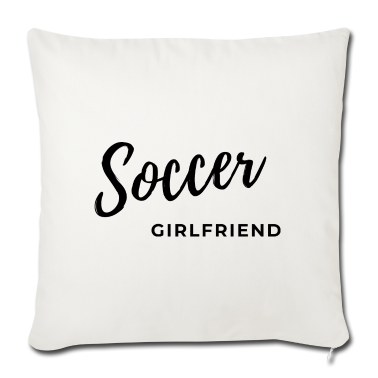 Geschenk Freundin Geburtstag Kissenbezug - Fußball Freundin