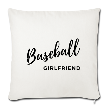 Geschenk Freundin Geburtstag Kissenbezug - Baseball Freundin