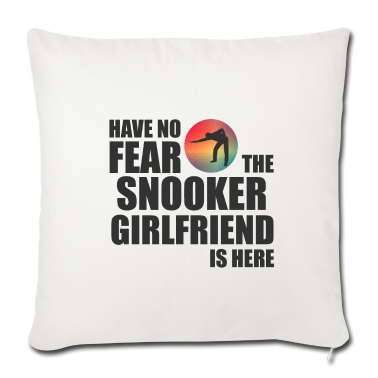 Geschenk Freundin Geburtstag Kissenbezug - Die Snooker Freundin