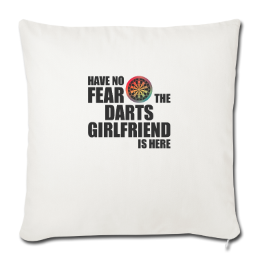 Geschenk Freundin Geburtstag Kissenbezug - Die Darts Freundin