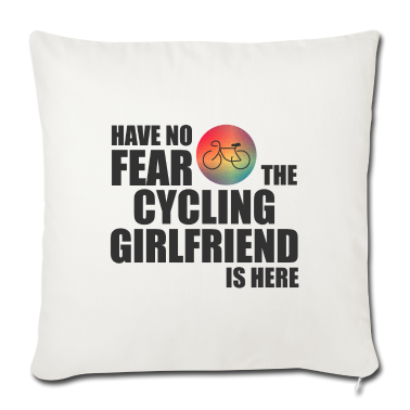 Geschenk Freundin Geburtstag Kissenbezug - Die Radfahren Freundin
