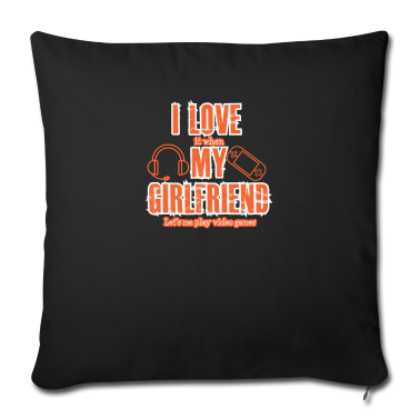 Geschenk Freundin Geburtstag Kissenbezug - Ich Liebe meine Freundin