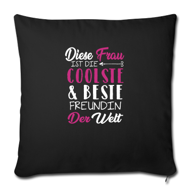 Geschenk Freundin Geburtstag Kissenbezug - Beste Freundin. Geschenk für beste Freundin
