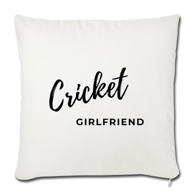 Geschenk Freundin Geburtstag Kissenbezug - Cricket Freundin