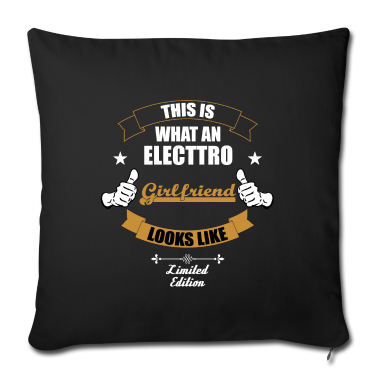 Geschenk Freundin Geburtstag Kissenbezug - Dies ist eine Electro Freundin