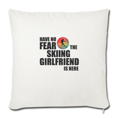 Geschenk Freundin Geburtstag Kissenbezug - Die Ski Freundin