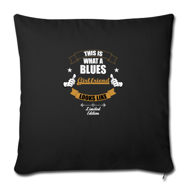 Geschenk Freundin Geburtstag Kissenbezug - Dies ist eine Blues Freundin