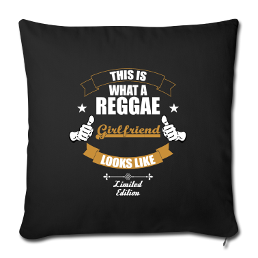 Geschenk Freundin Geburtstag Kissenbezug - Dies ist eine Reggae Freundin