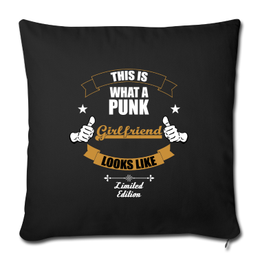 Geschenk Freundin Geburtstag Kissenbezug - Dies ist eine Punk Freundin