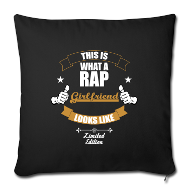 Geschenk Freundin Geburtstag Kissenbezug - Dies ist eine Rap Freundin