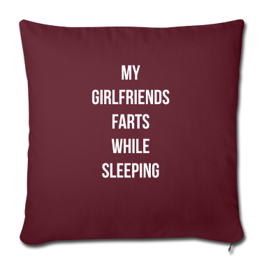 Geschenk Freundin Geburtstag Kissenbezug - Furzende Freundin