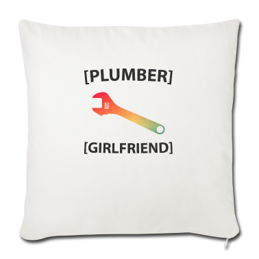 Geschenk Freundin Geburtstag Kissenbezug - Klempner Freundin