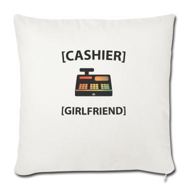 Geschenk Freundin Geburtstag Kissenbezug - Kassierer Freundin