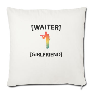 Geschenk Freundin Geburtstag Kissenbezug - Kellner Freundin