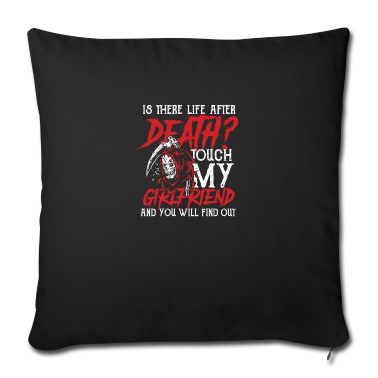 Geschenk Freundin Geburtstag Kissenbezug - Berühre Meine Freundin