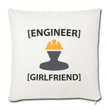 Geschenk Freundin Geburtstag Kissenbezug - Ingenieur Freundin