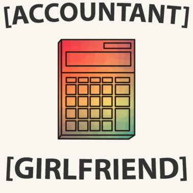 Motiv Buchhalter Freundin