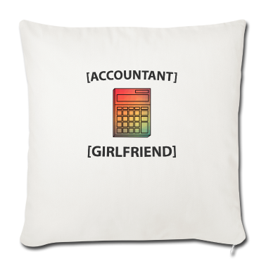 Geschenk Freundin Geburtstag Kissenbezug - Buchhalter Freundin