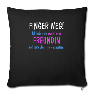 Geschenk Freundin Geburtstag Kissenbezug - Exzentrische Freundin
