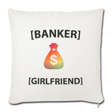 Geschenk Freundin Geburtstag Kissenbezug - Bänker Freundin