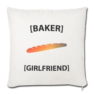 Geschenk Freundin Geburtstag Kissenbezug - Bäcker Freundin