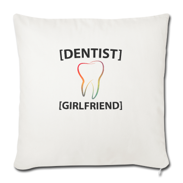 Geschenk Freundin Geburtstag Kissenbezug - Zahnarzt Freundin
