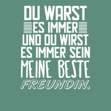 Motiv Meine beste Freundin. Geschenk für beste Freundin.