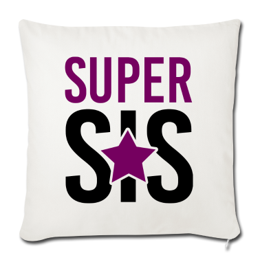 Geschenk Freundin Geburtstag Kissenbezug - Super SIS Schwester Freundin Geschenk Geburtstag