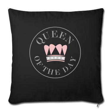 Geschenk Freundin Geburtstag Kissenbezug - Rosa Krone Geburtstag Freundin Kollegin Geschenk