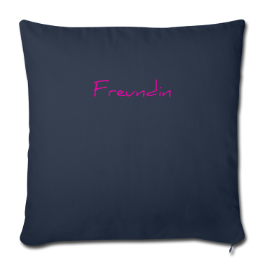 Geschenk Freundin Geburtstag Kissenbezug - Freundin Freundschaft Freundinnen