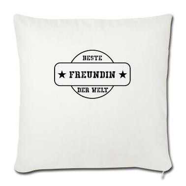 Geschenk Freundin Geburtstag Kissenbezug - Beste Freundin der Welt Geburtstag Geschenk BFF