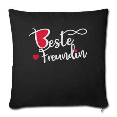 Geschenk Freundin Geburtstag Kissenbezug - beste Freundin